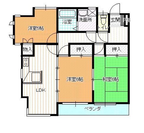 メゾンユウミックの物件間取画像